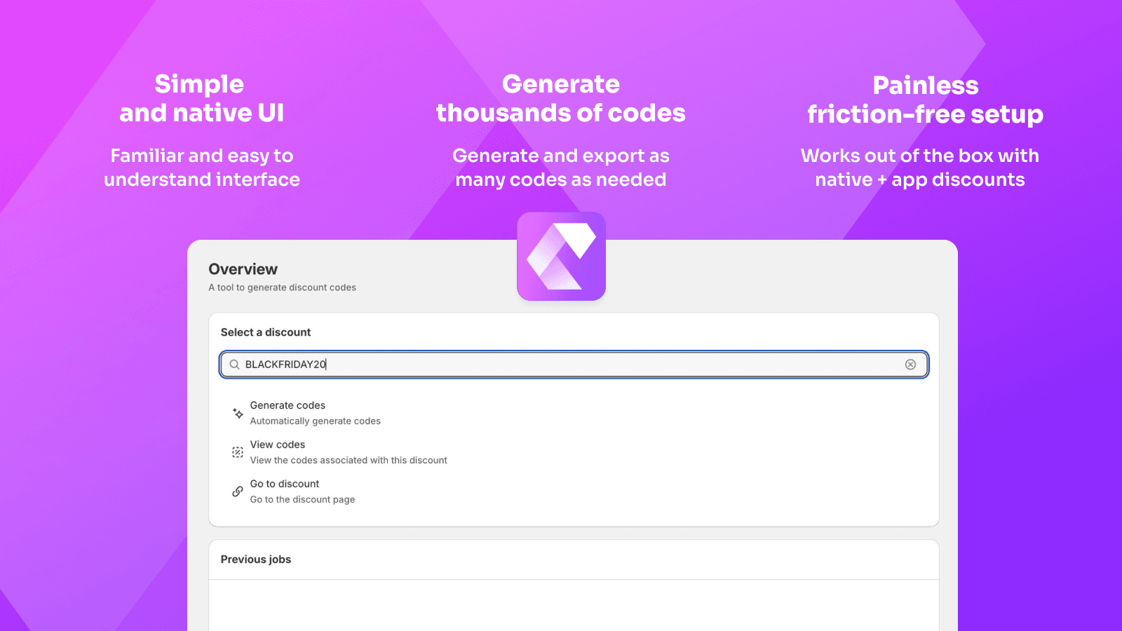 Code Bulk Discounts screenshot 1