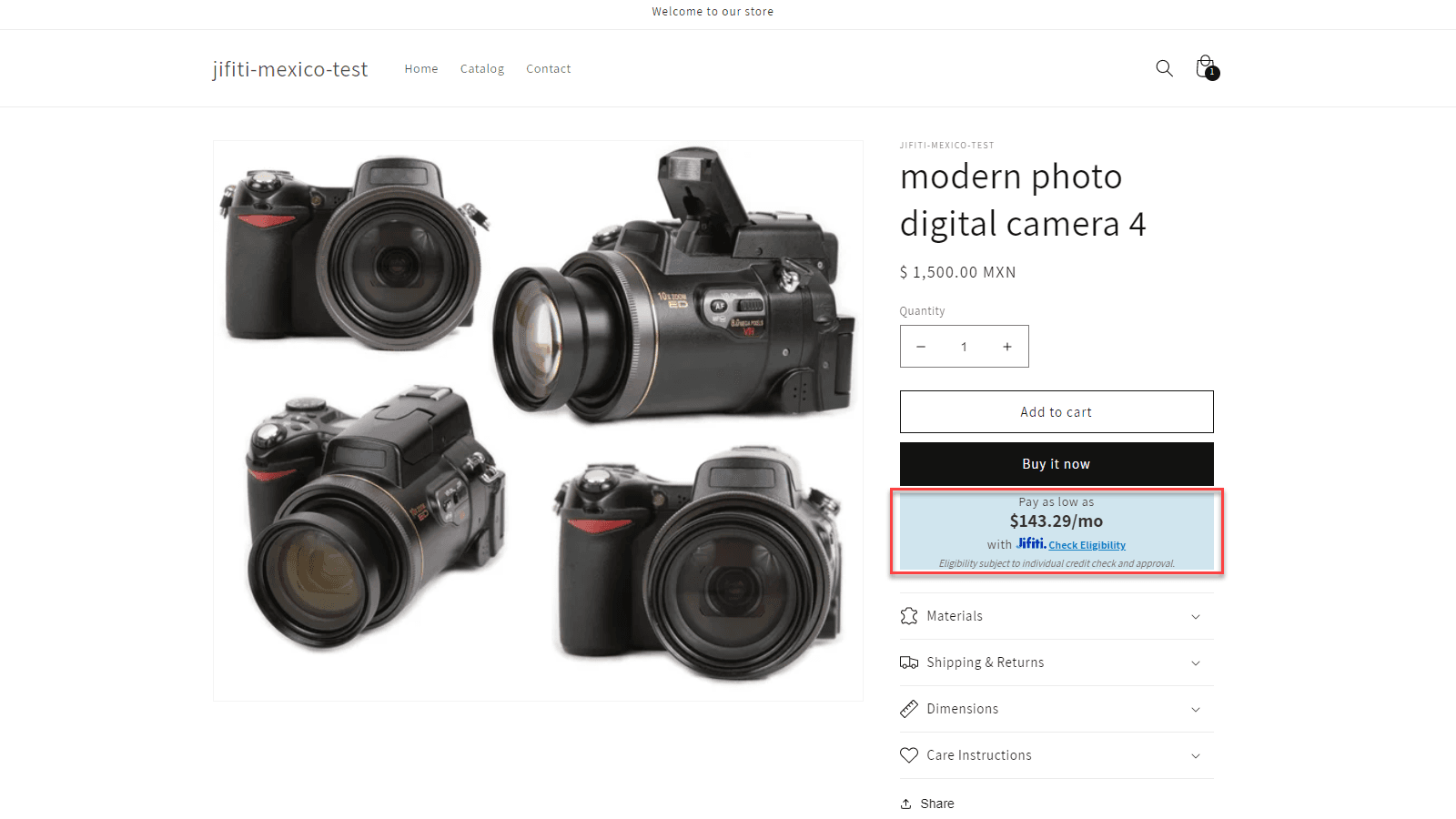White‑labeled BNPL Widgets screenshot 2