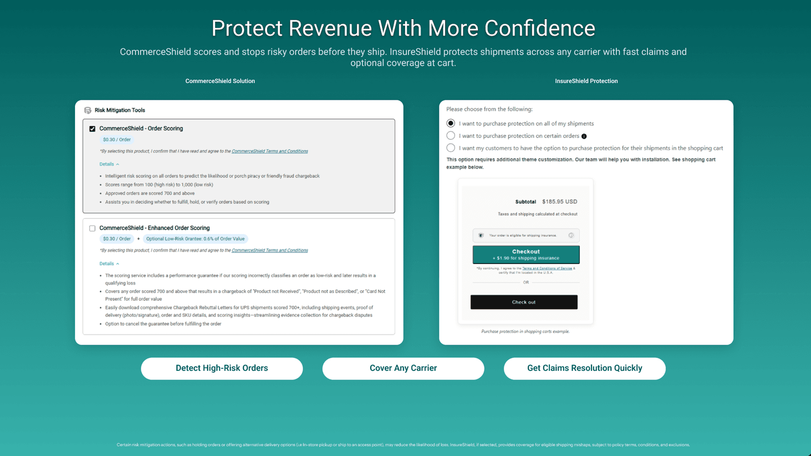 InsureShield & CommerceShield screenshot 1