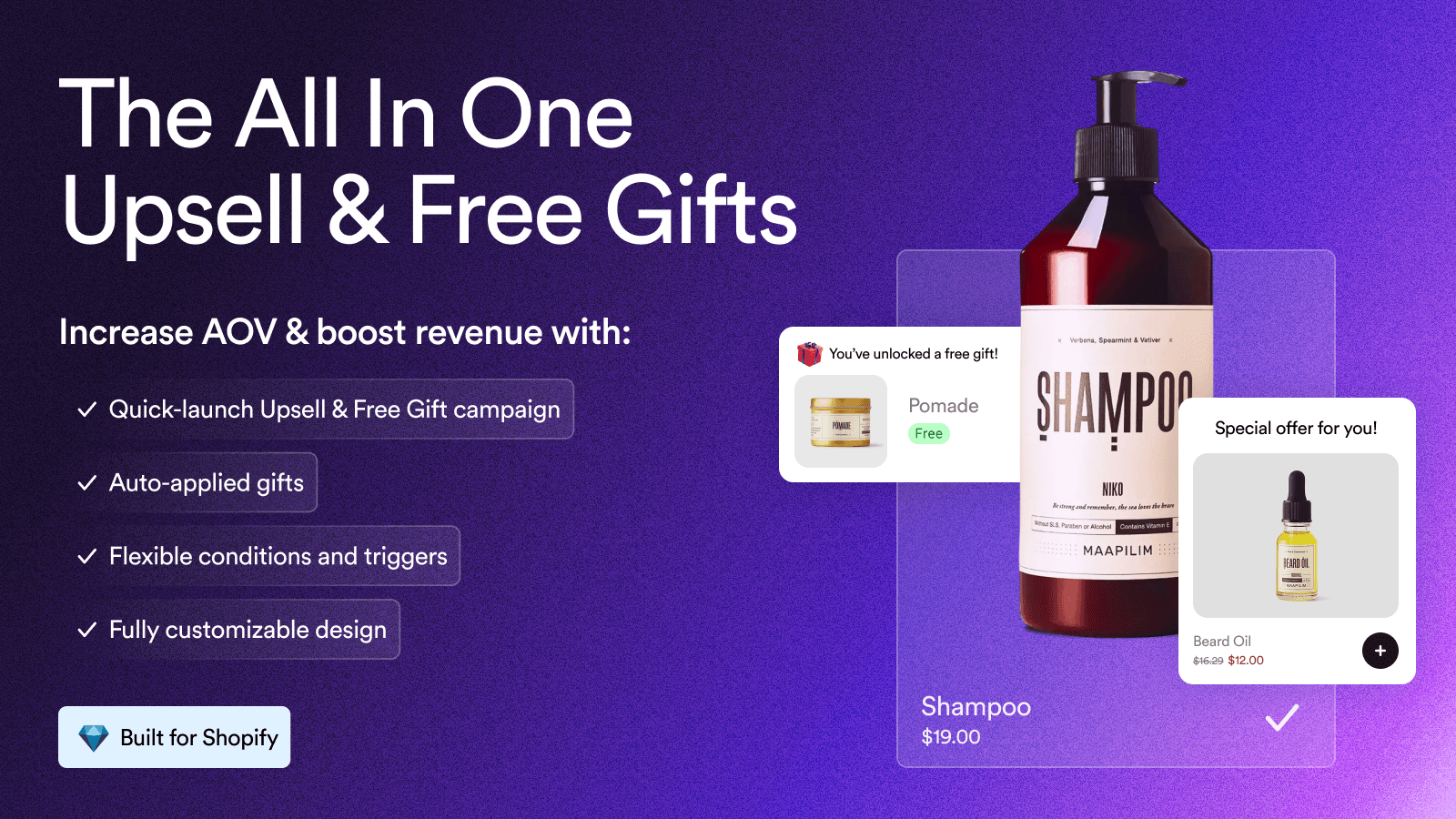 SpurIT BOGO Free Gift Upsell screenshot 1
