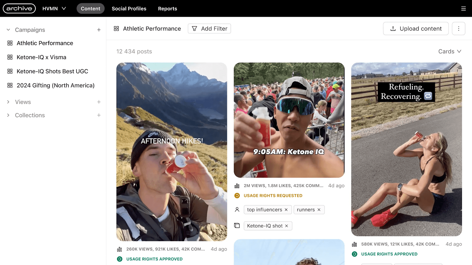 Archive Instagram & TikTok UGC screenshot 1