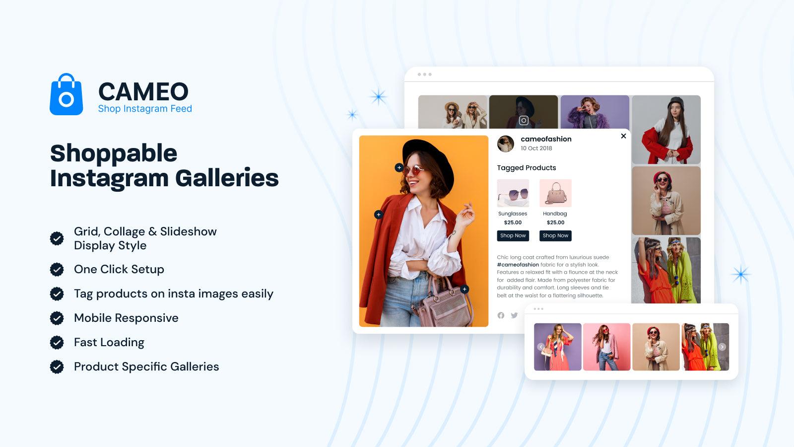 Cameo ‑ Instagram Shop Feed screenshot 1