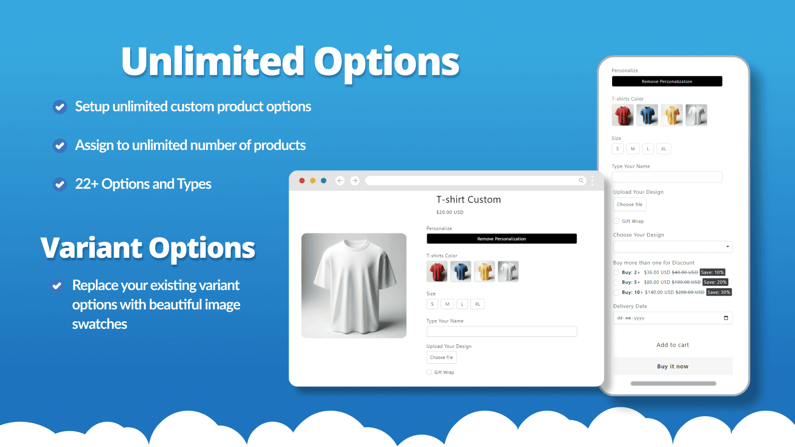 LPO Live Product Options screenshot 2