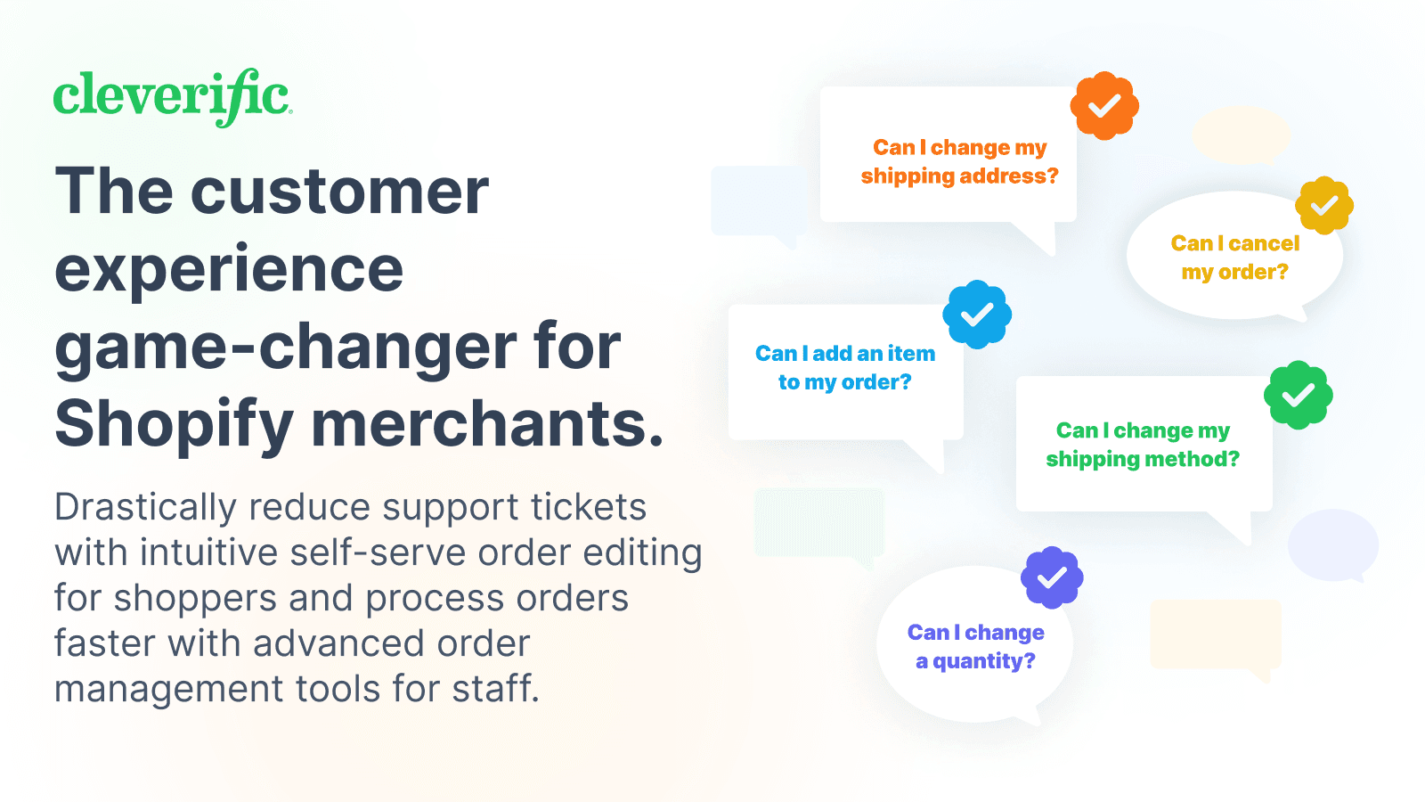 Cleverific Order Editing screenshot 1