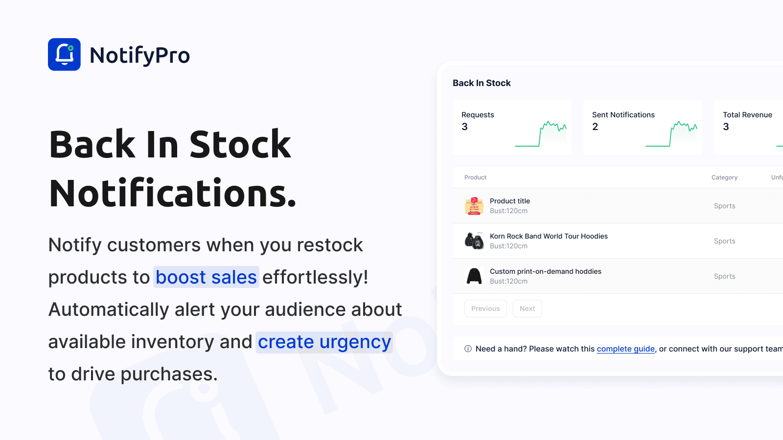 Notify Me| Back Stock|PreOrder screenshot 1