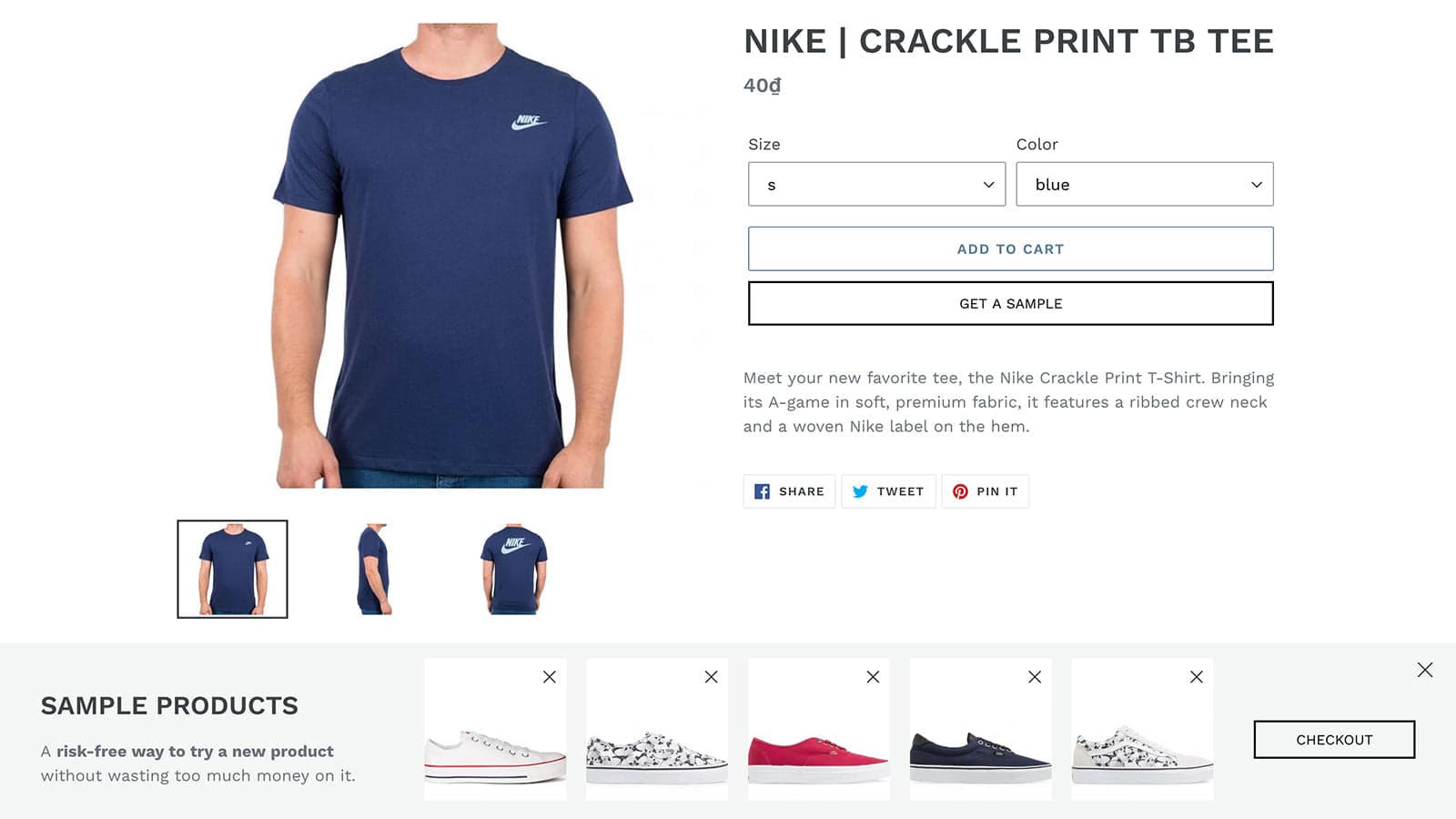 Product Samples by Luke screenshot 2