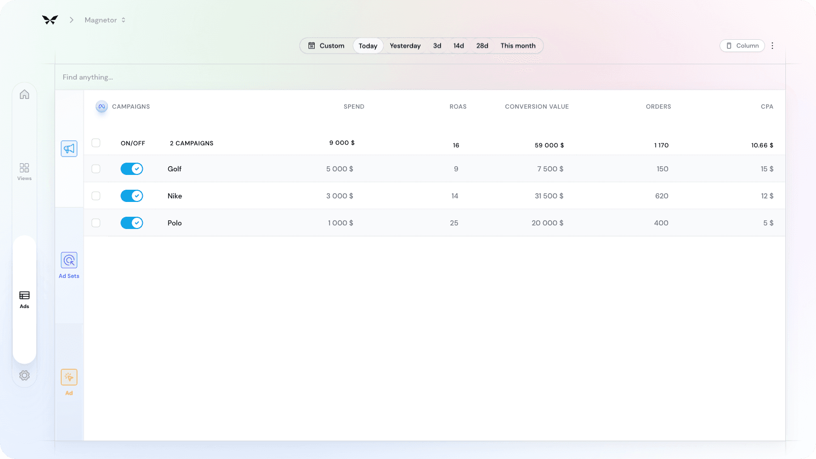 Bily ‑ CAPI Ai Tracking screenshot 2