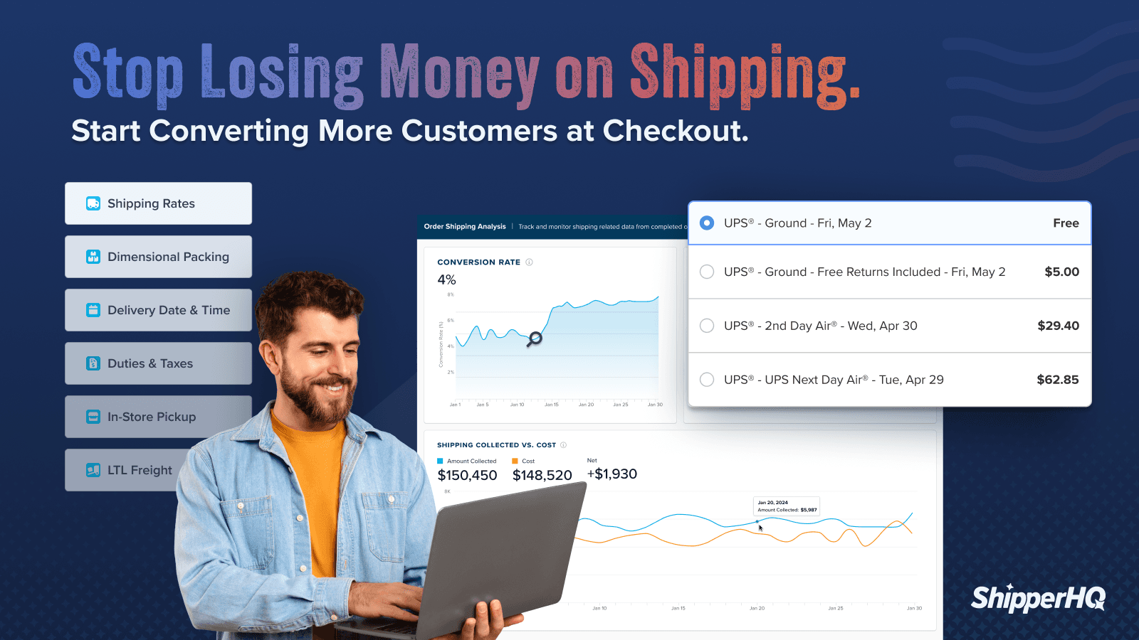 ShipperHQ: Shipping & Checkout screenshot 1