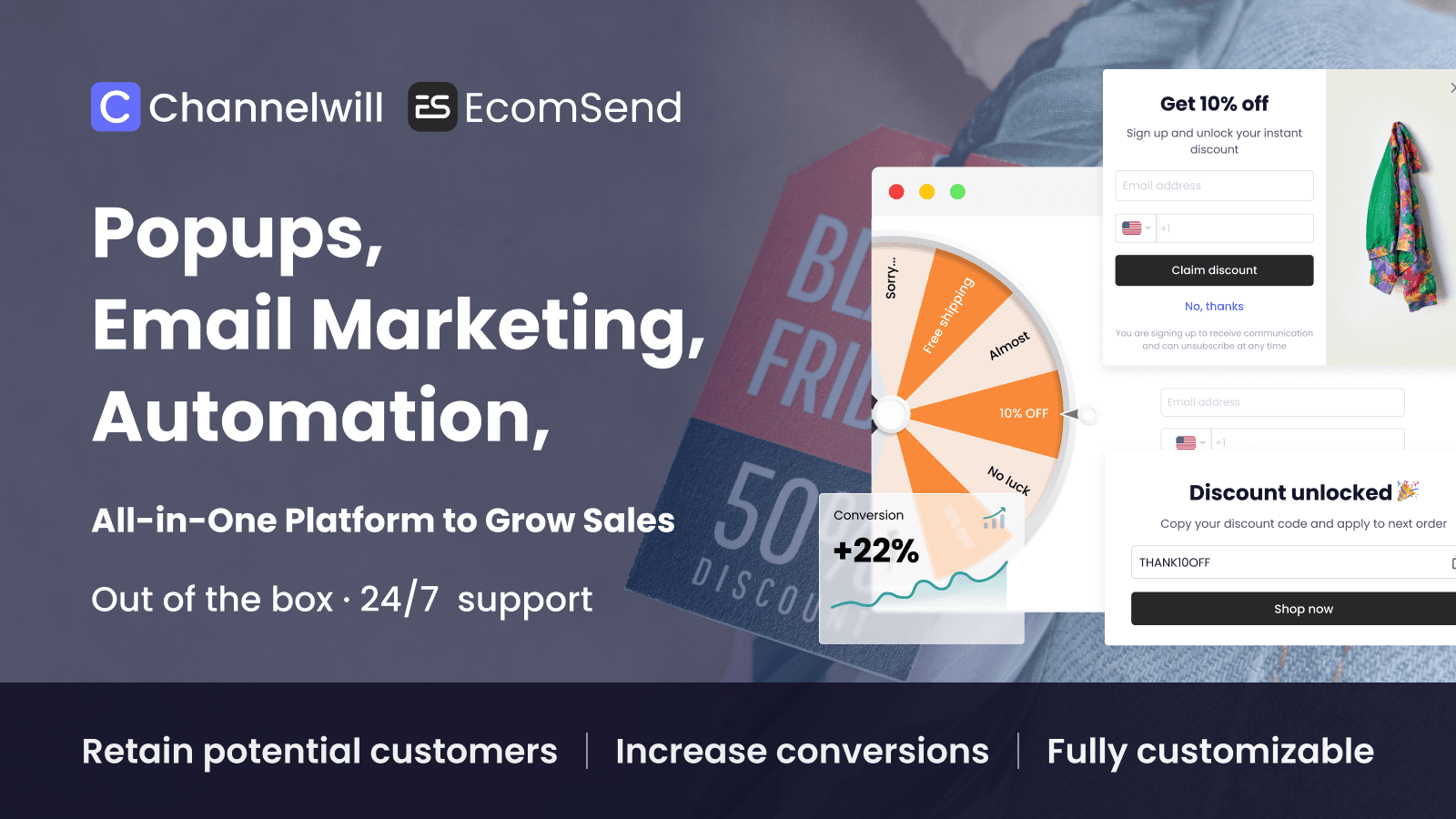 Trustoo Pop up Email Marketing screenshot 1