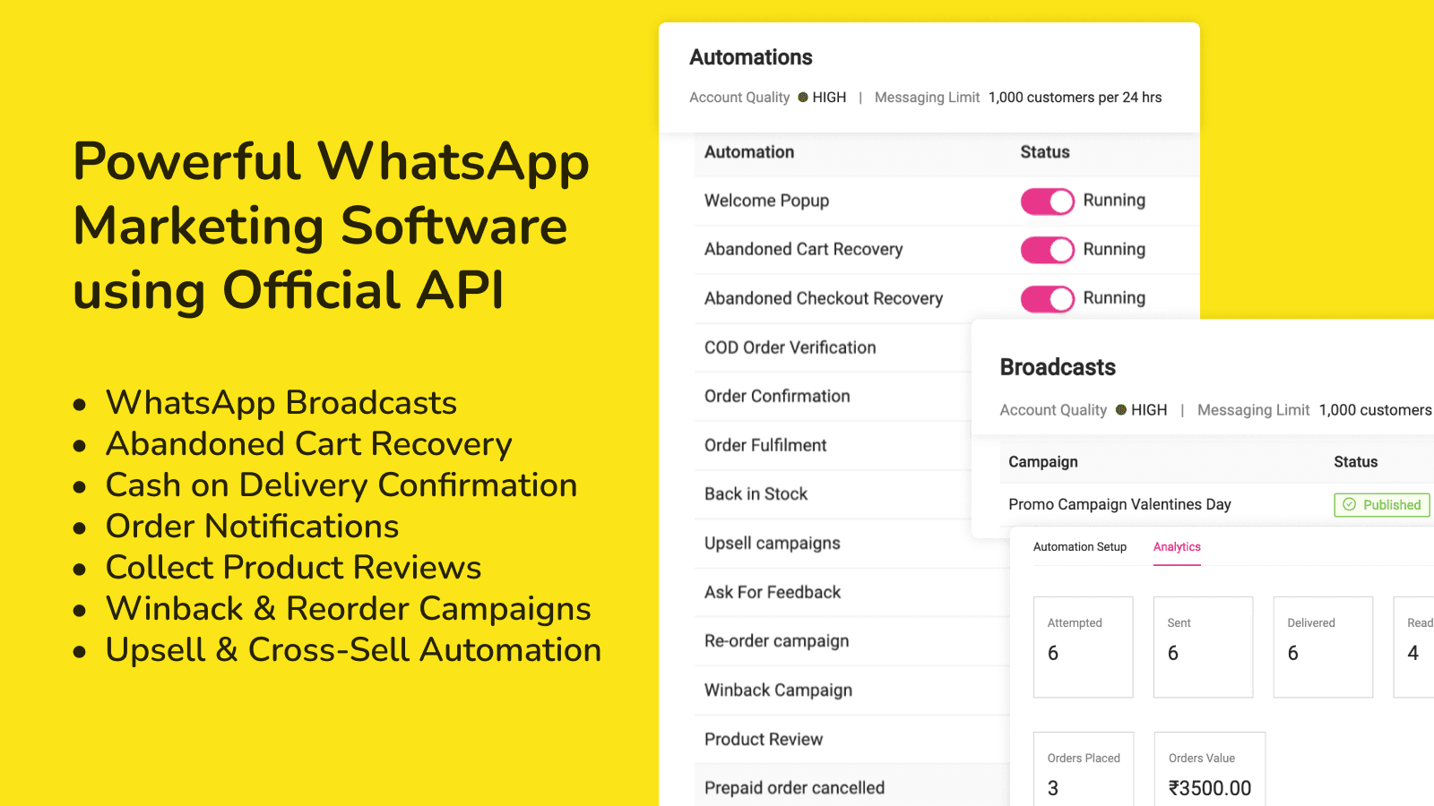 DC: Marketing on WhatsApp API screenshot 2