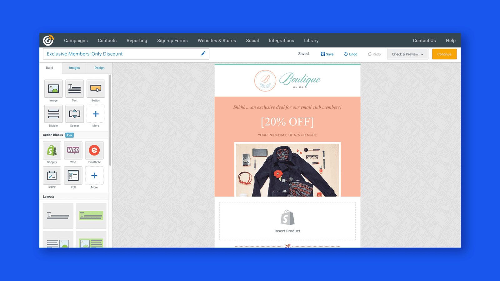 Constant Contact: Email & SMS screenshot 2