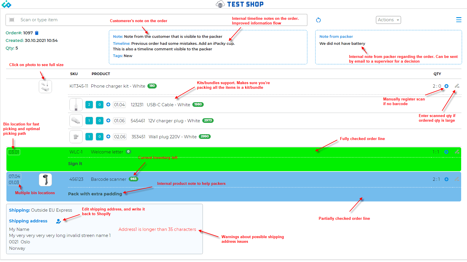 iPacky | Pick Pack & Fulfill screenshot 1
