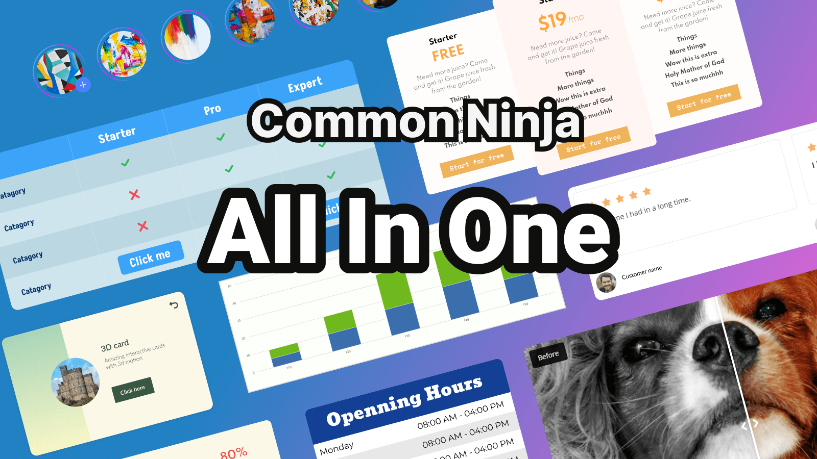 Common Ninja ‑ All In one screenshot 1
