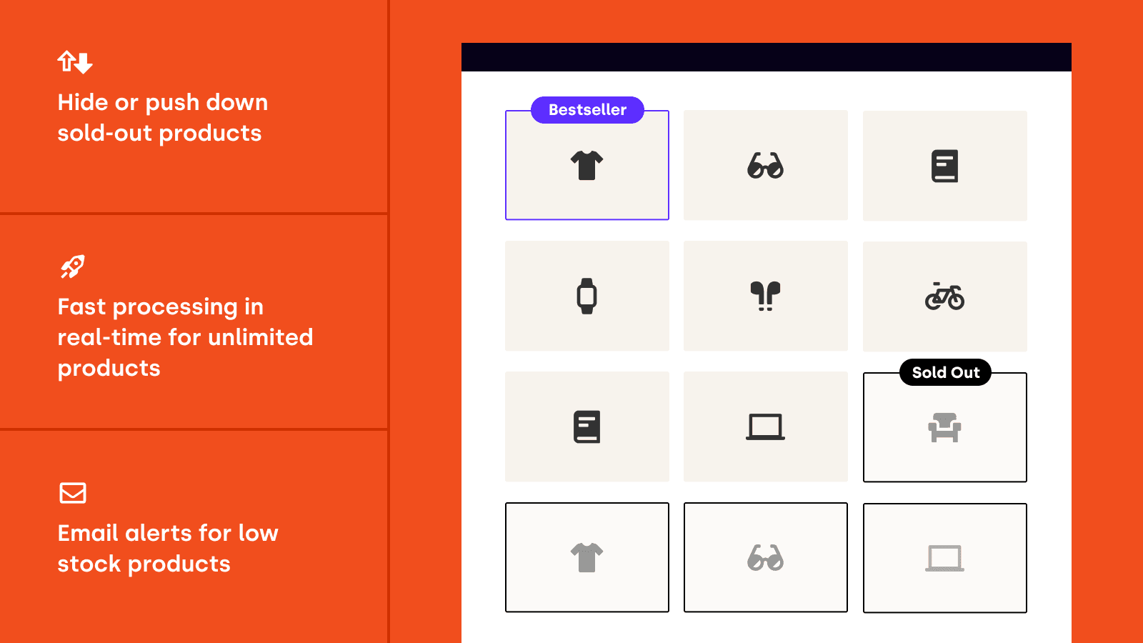 Nada • Sort & Hide Sold Out screenshot 1
