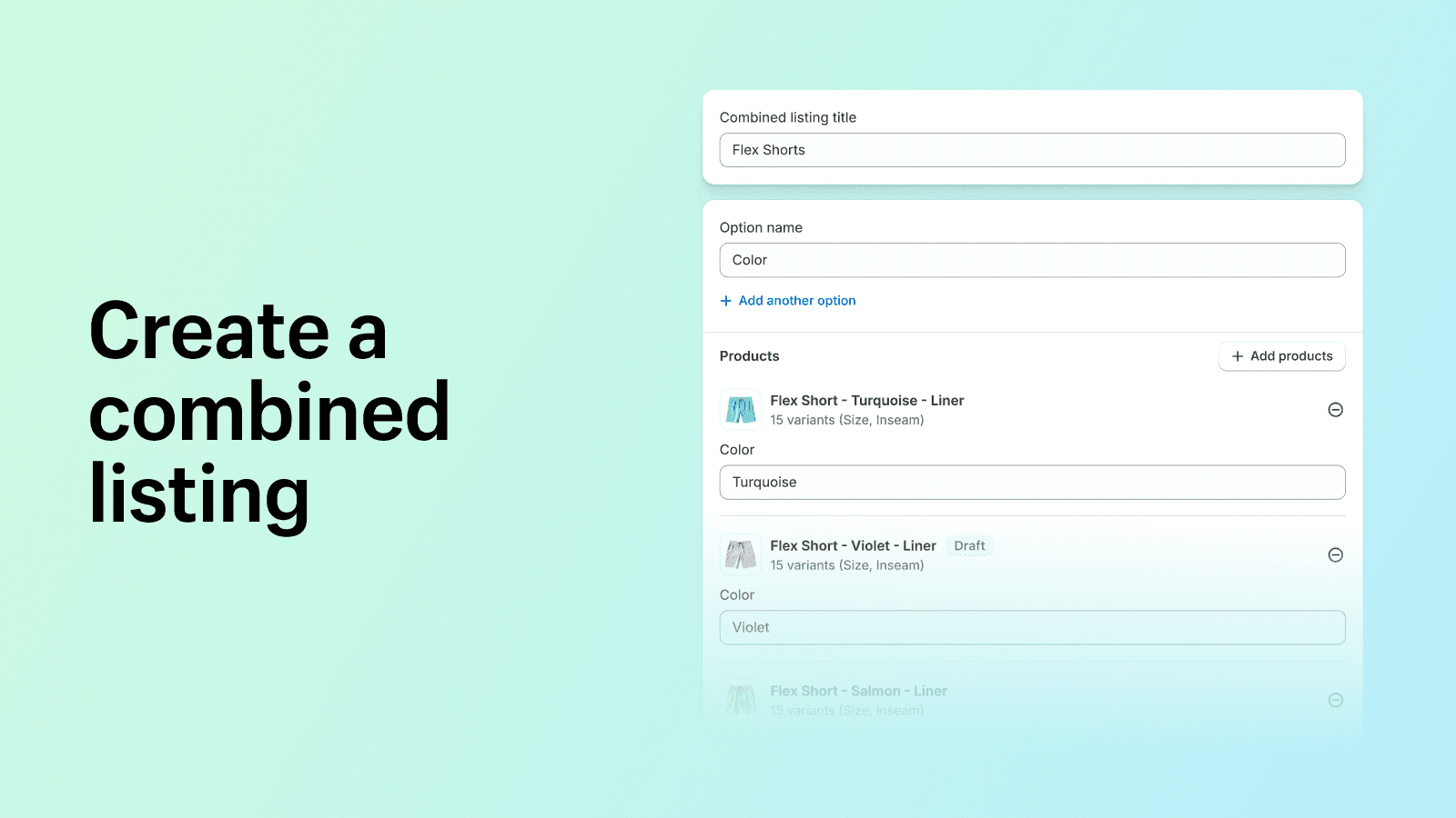 Shopify Combined Listings screenshot 2