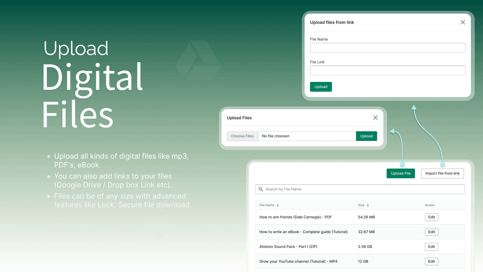 Sellkite Digital Downloads screenshot 2