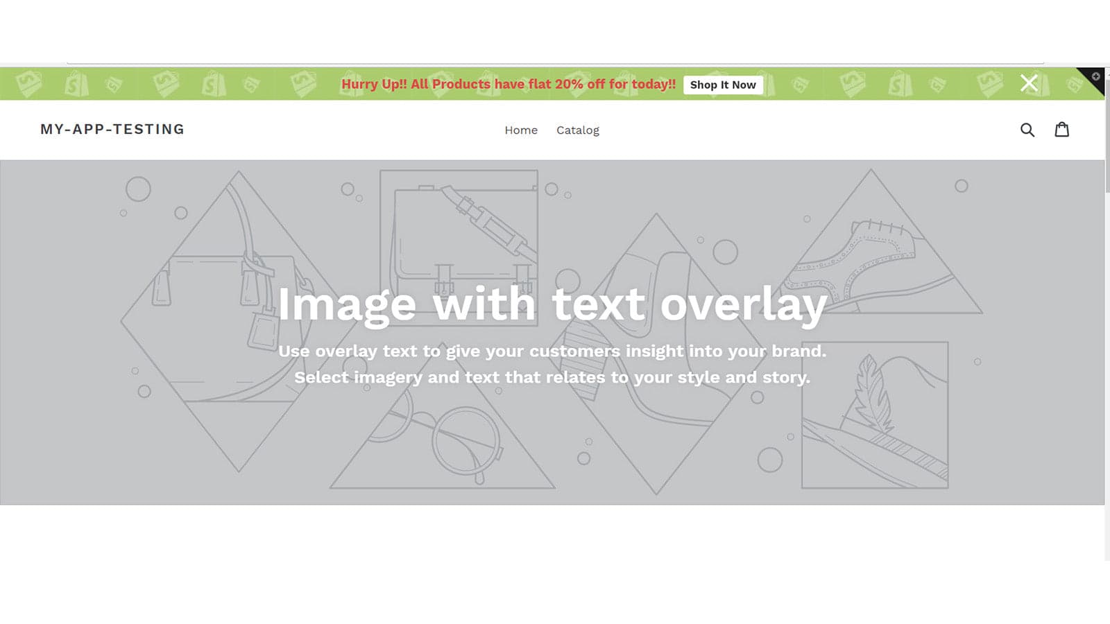 Enorm Announcement Bar screenshot 2