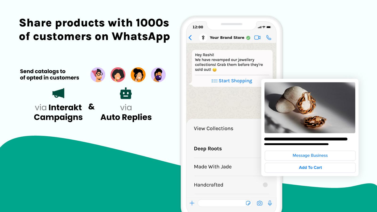Interakt ‑ Sell on WhatsApp screenshot 2