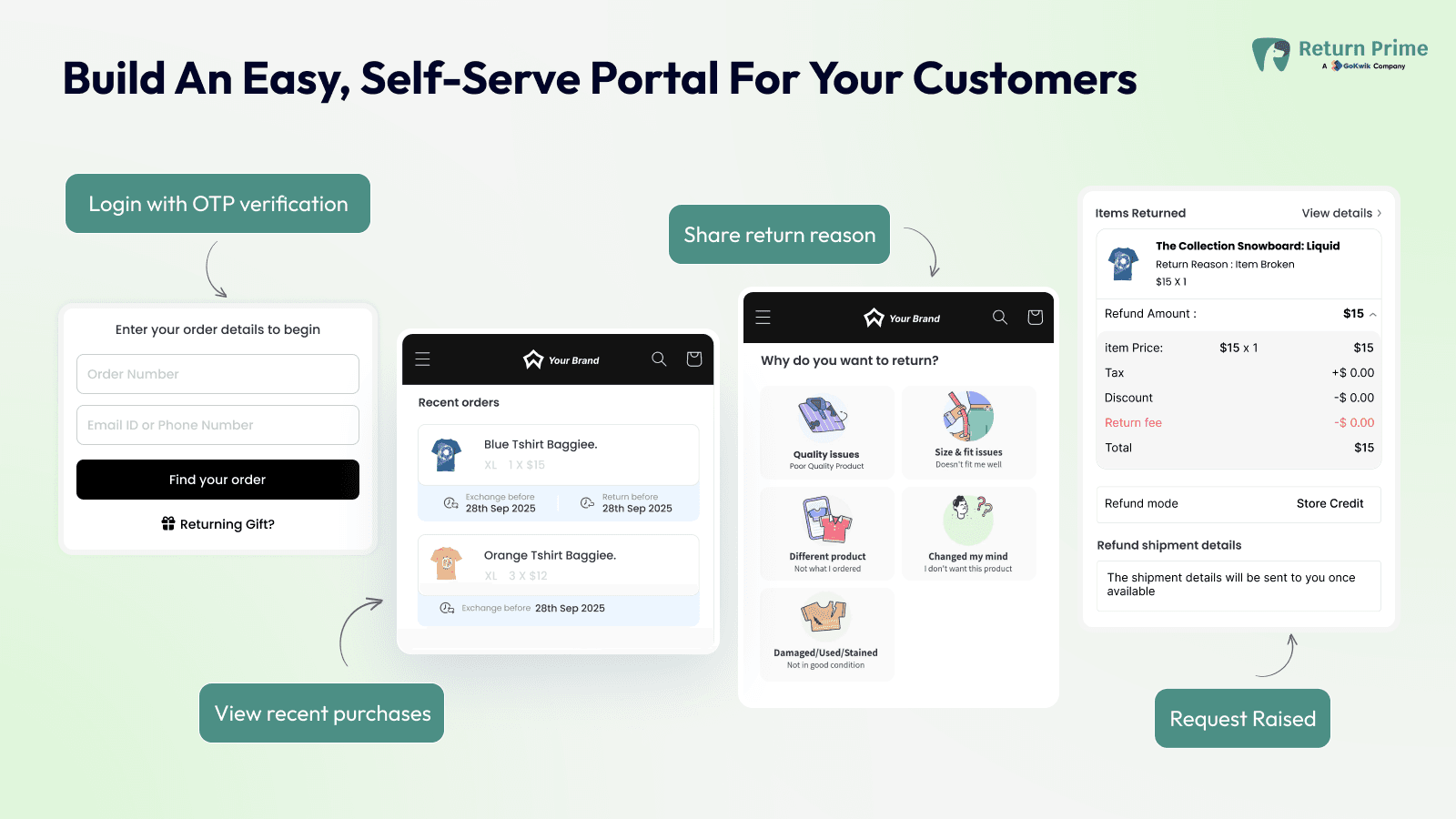 Return Prime:Return & Exchange screenshot 1