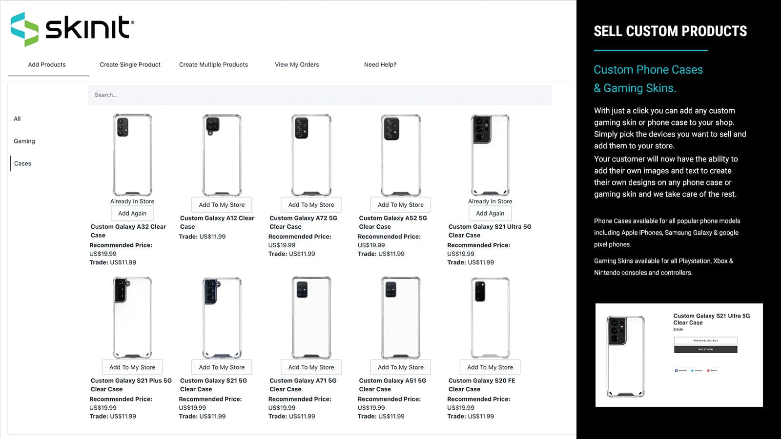 Skinit Customizer screenshot 1