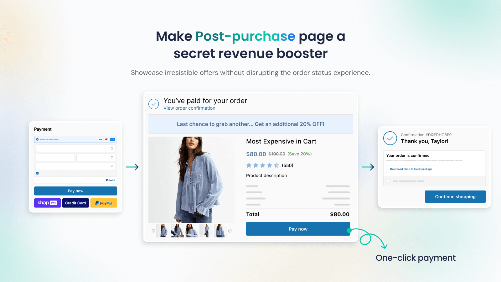 AOV.ai Post Purchase Upsell screenshot 2