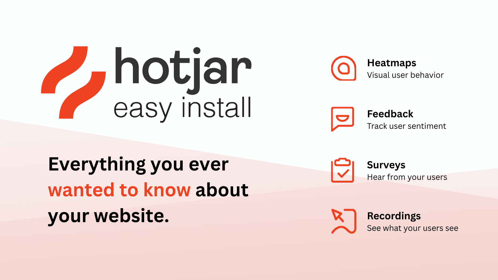 Hotjar Install screenshot 1