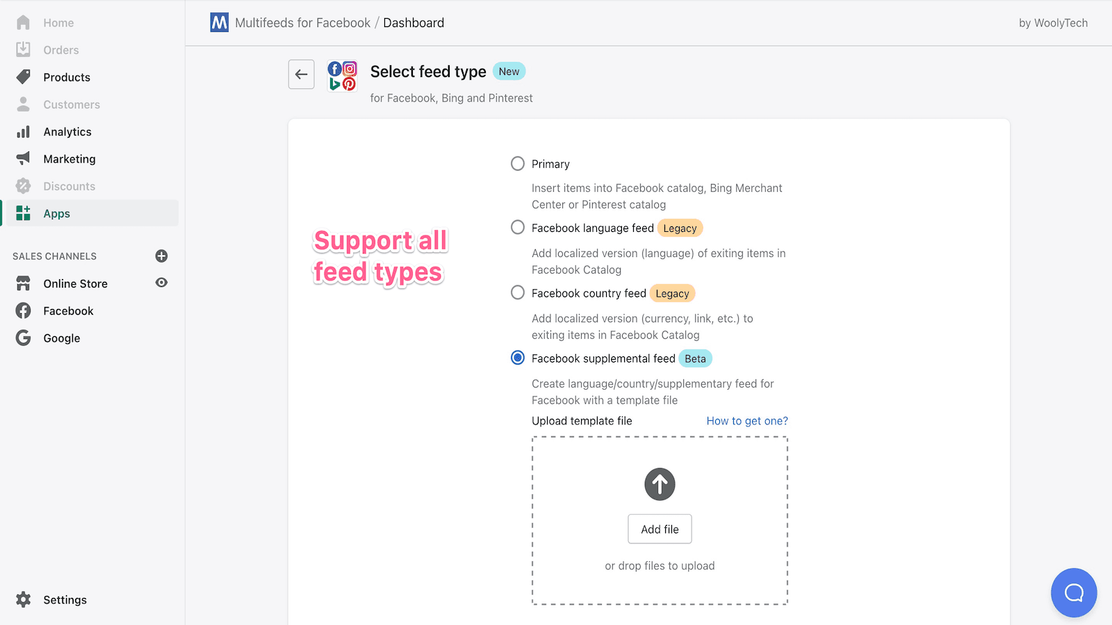Multifeeds for Facebook Tiktok screenshot 1