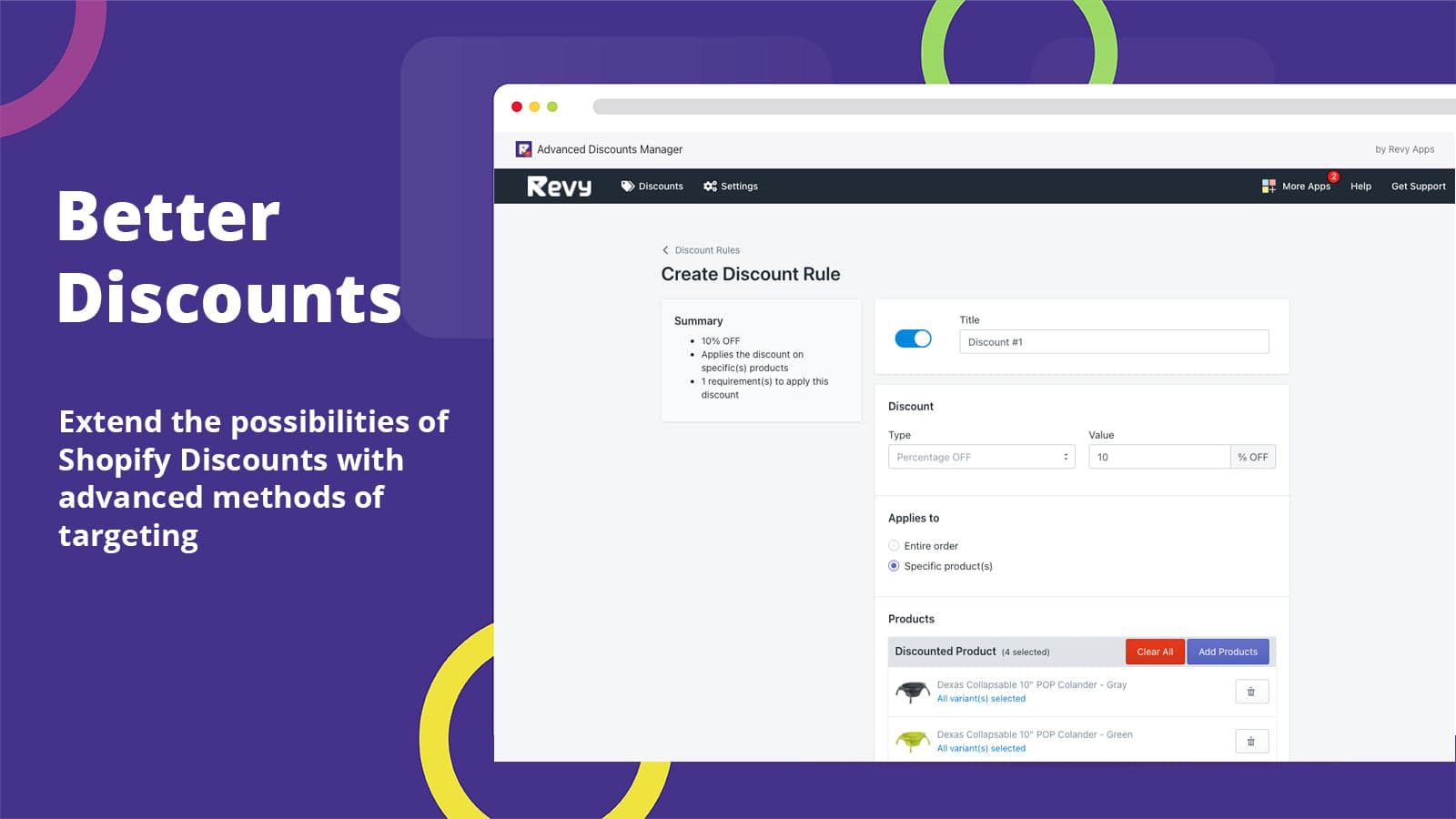 Vivid Discounts Manager PRO screenshot 1