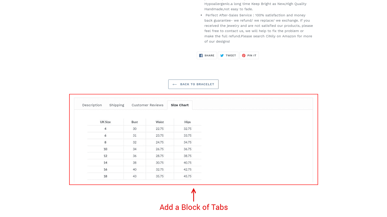 SEO Content Blocks screenshot 1