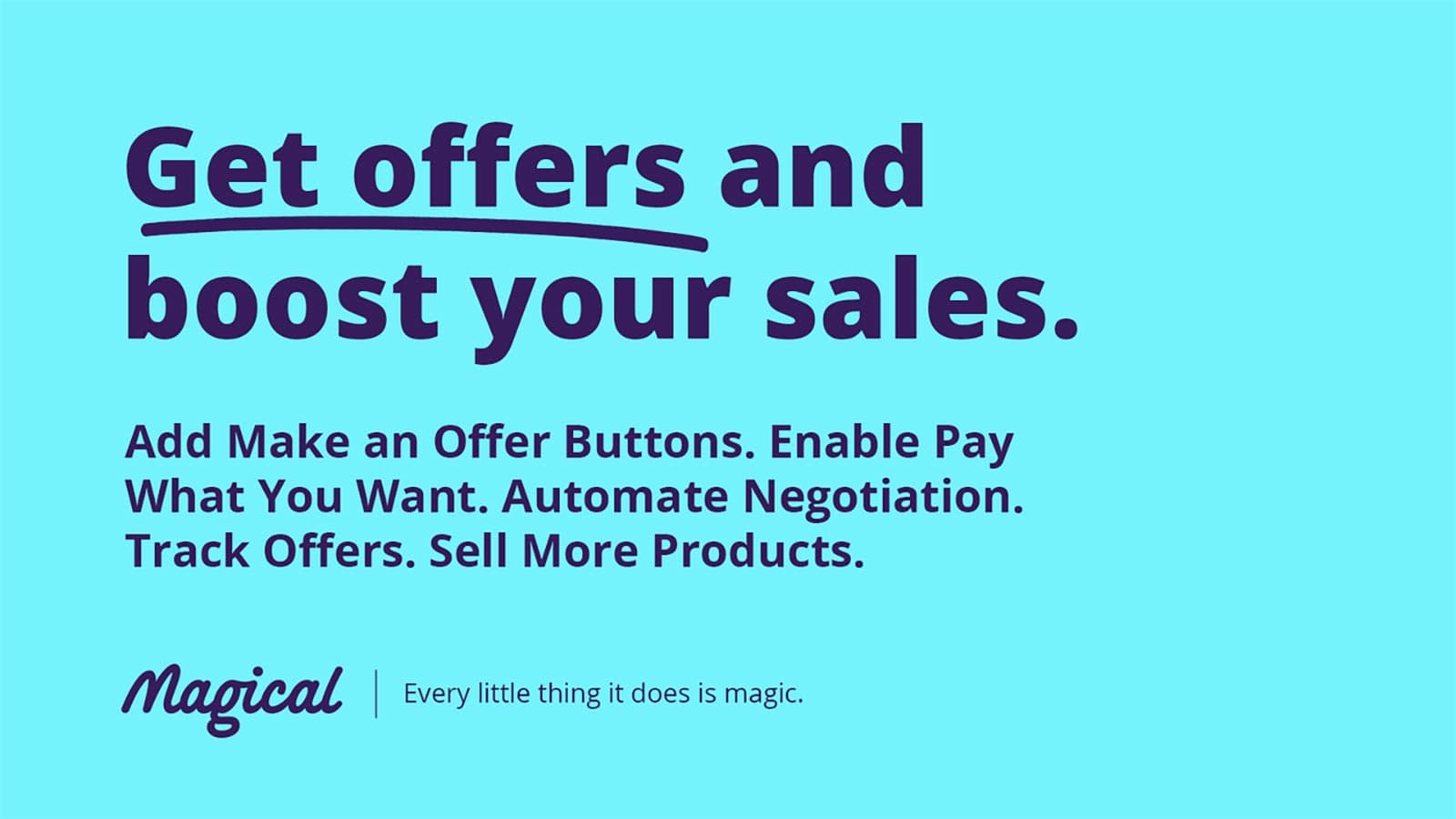 Magical Make an Offer screenshot 1