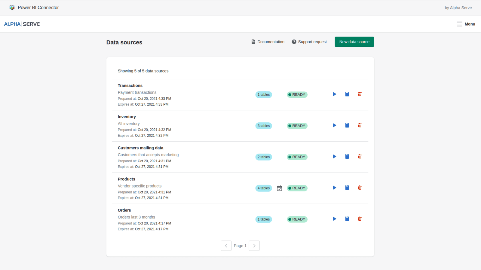 Power BI Connector by Tempo screenshot 1