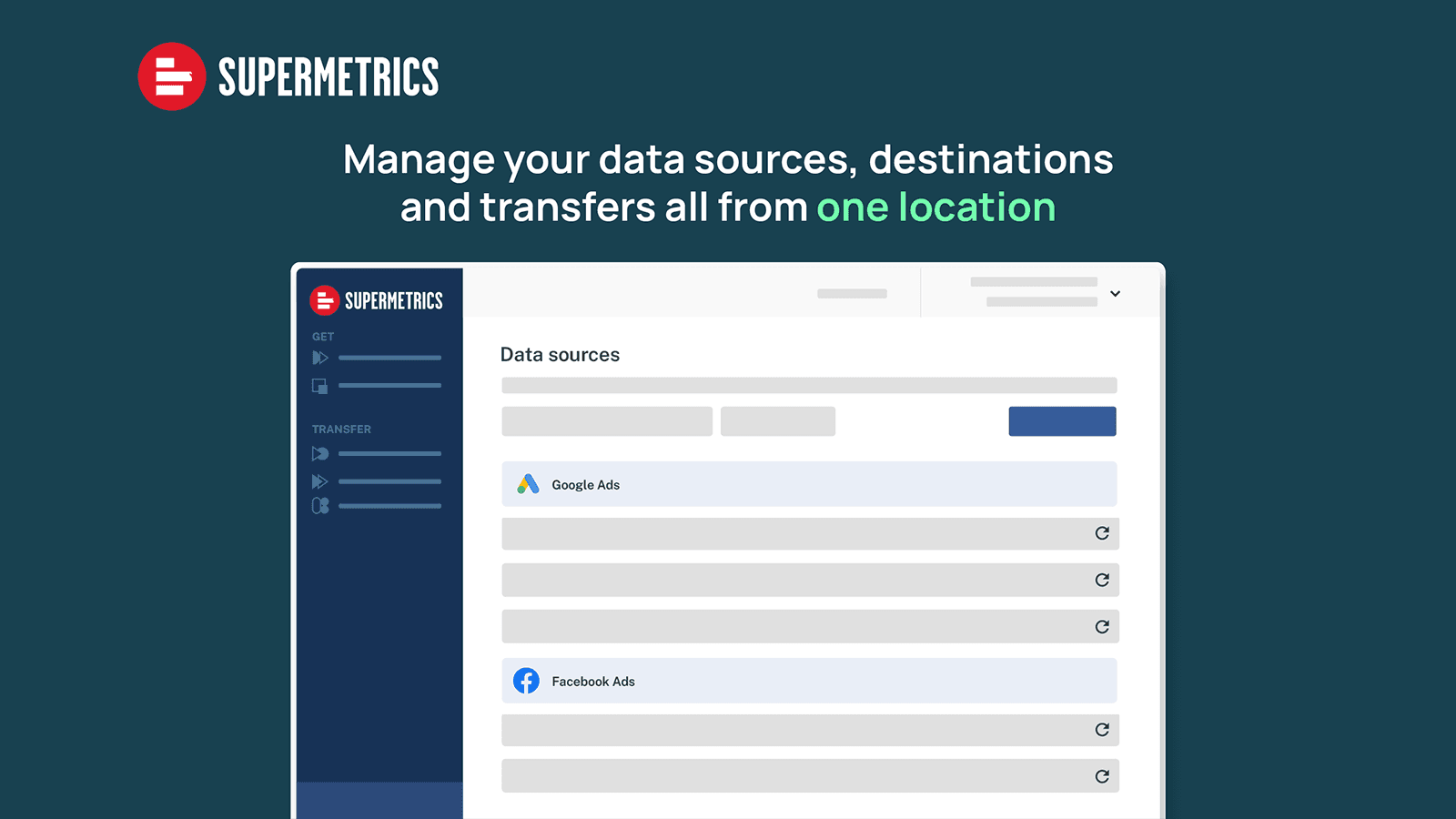 Supermetrics screenshot 2