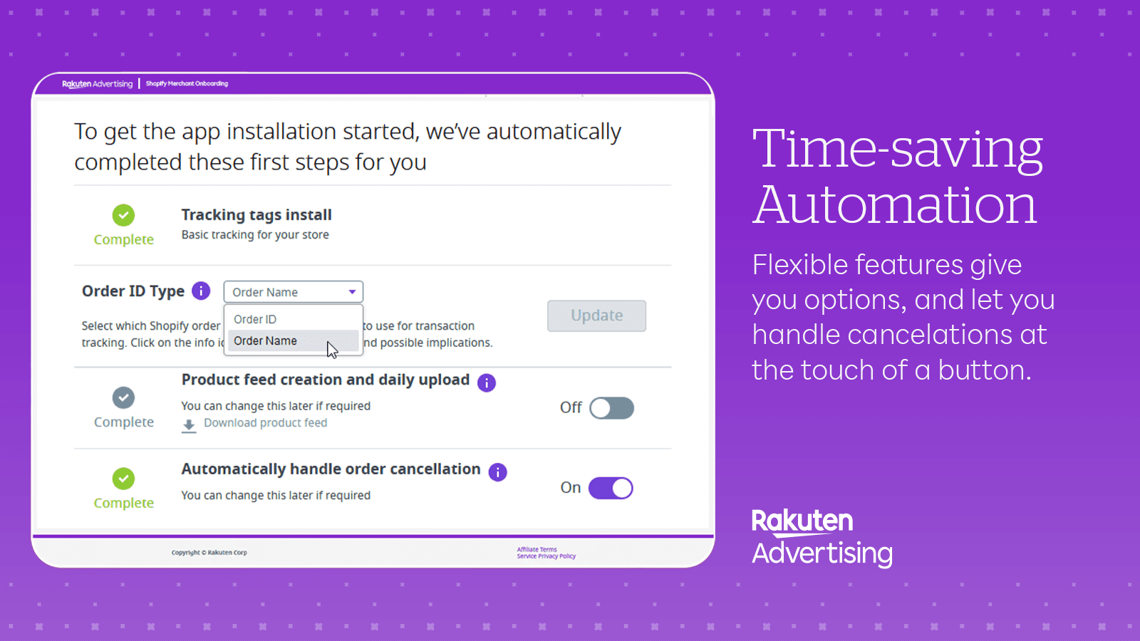 Rakuten Affiliate Tracking screenshot 2
