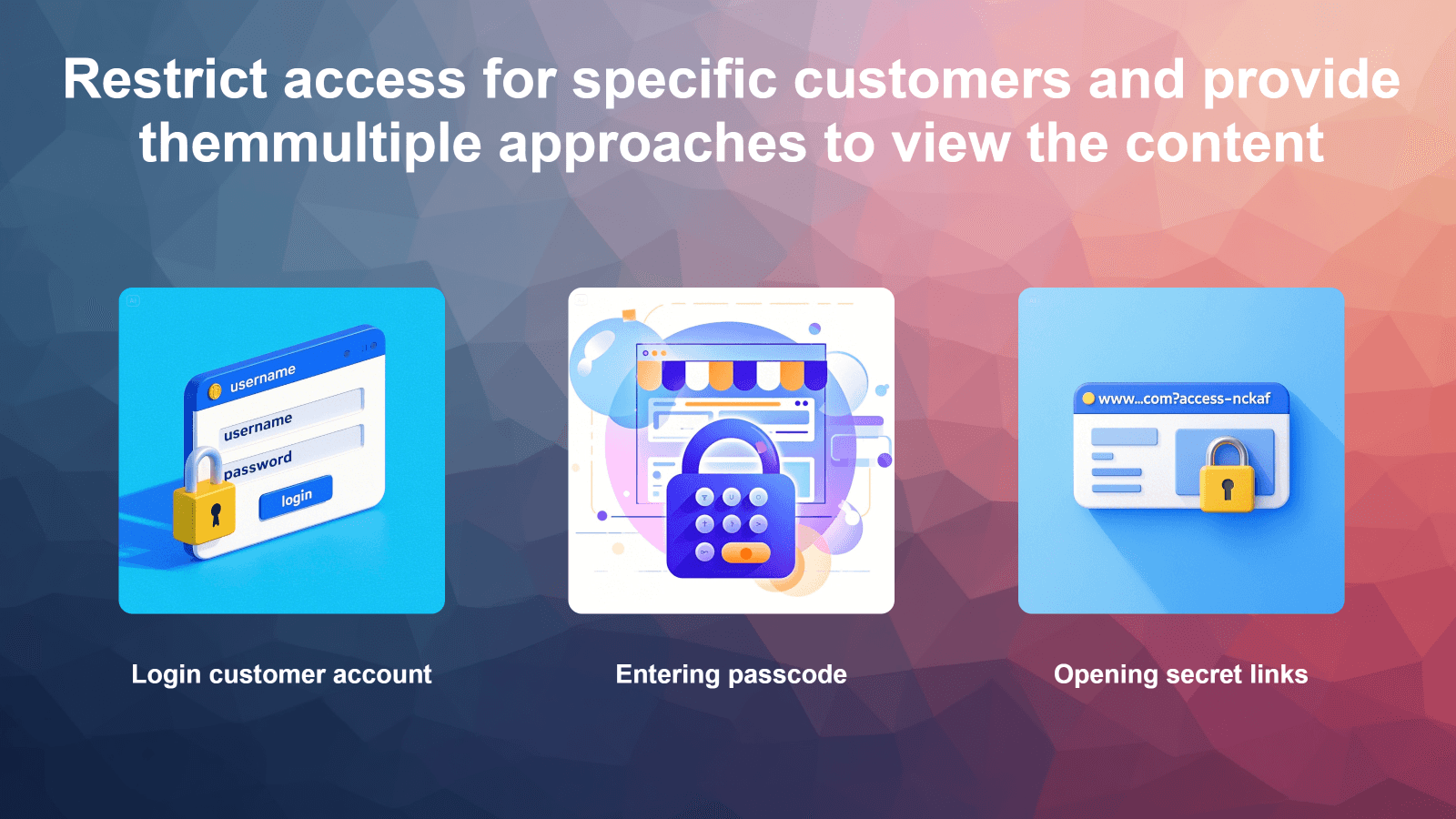 Ymq B2B Lock, Login & Password screenshot 1