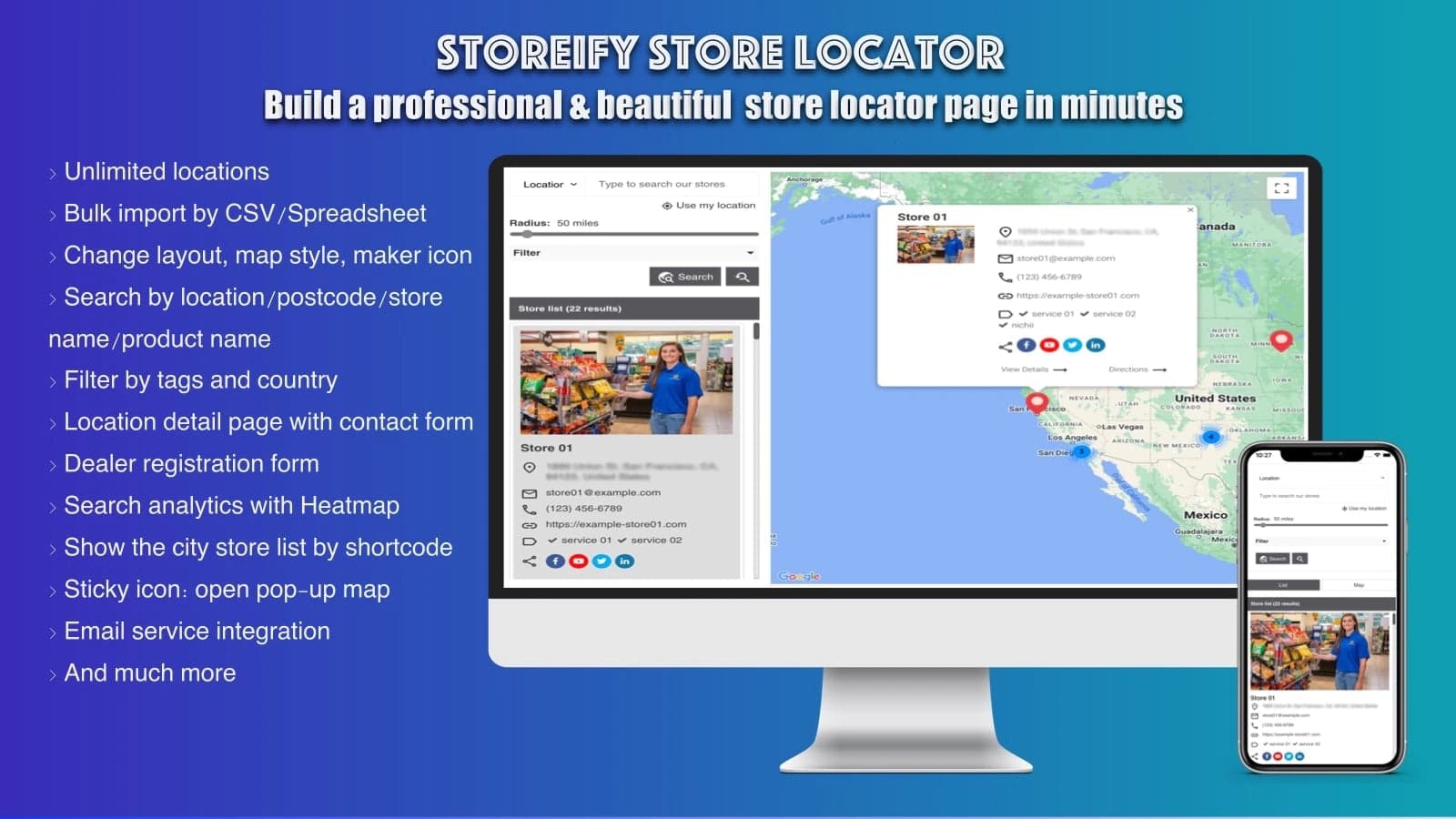 S: Store Locator screenshot 1