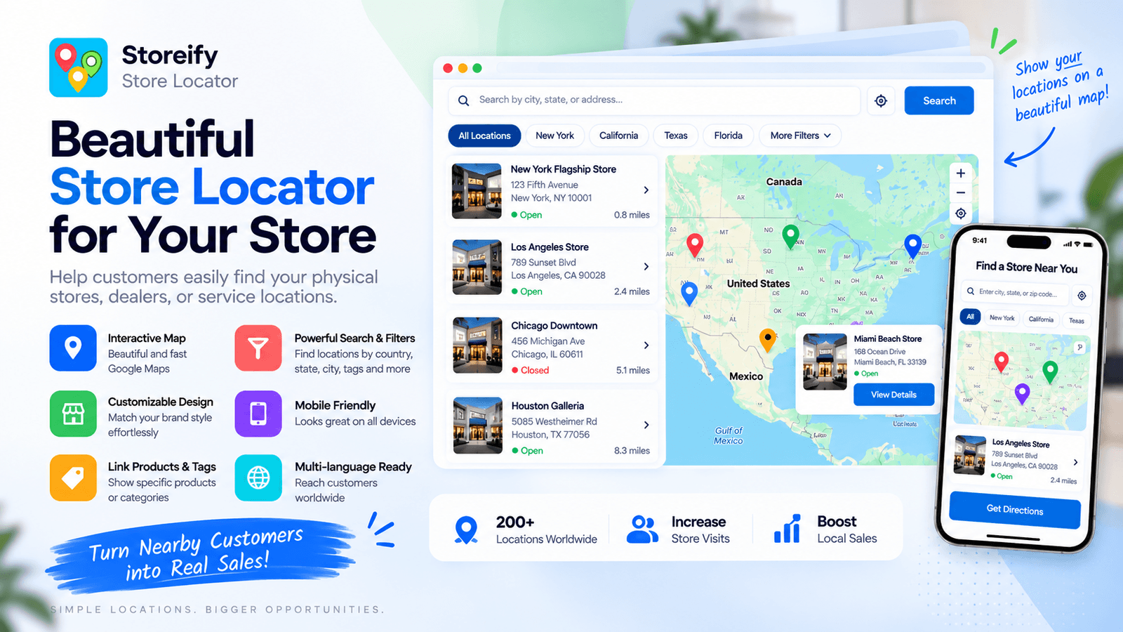 S: Store Locator screenshot 1