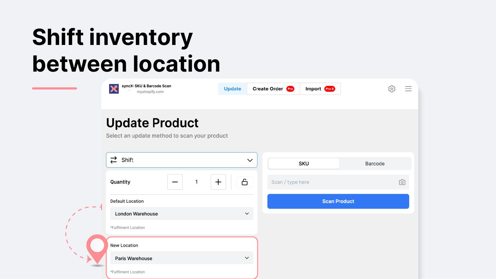 syncX: Easy SKU & Barcode Scan screenshot 2