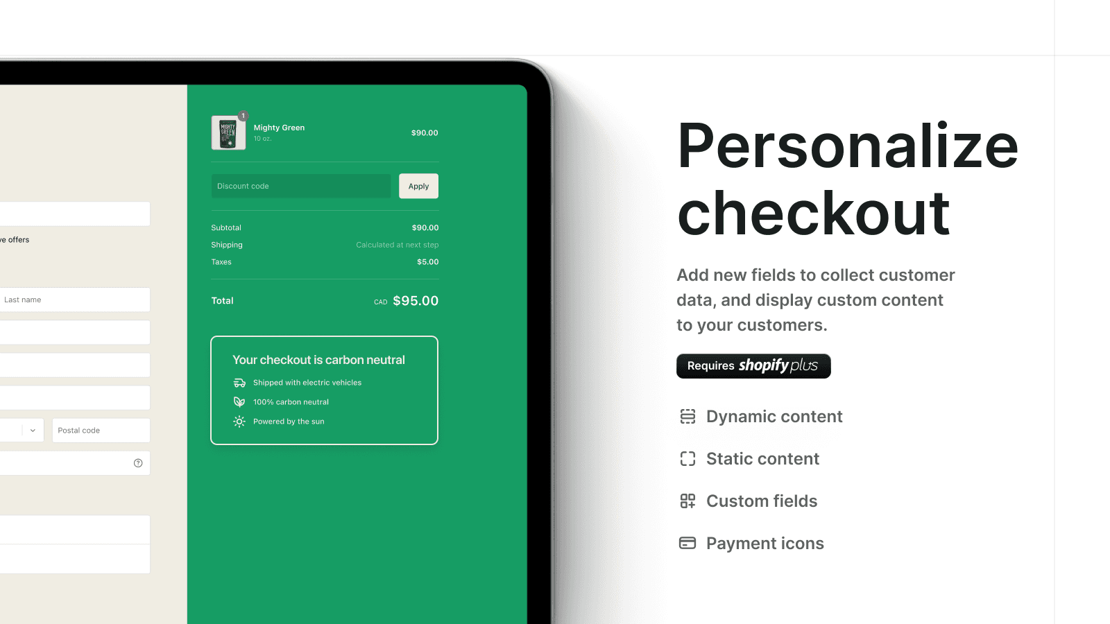 Shopify Checkout Blocks screenshot 1