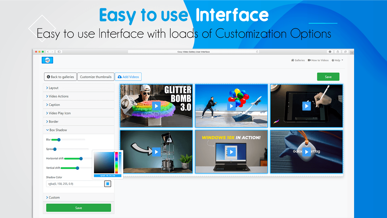 Cozy YouTube Videos Gallery screenshot 2