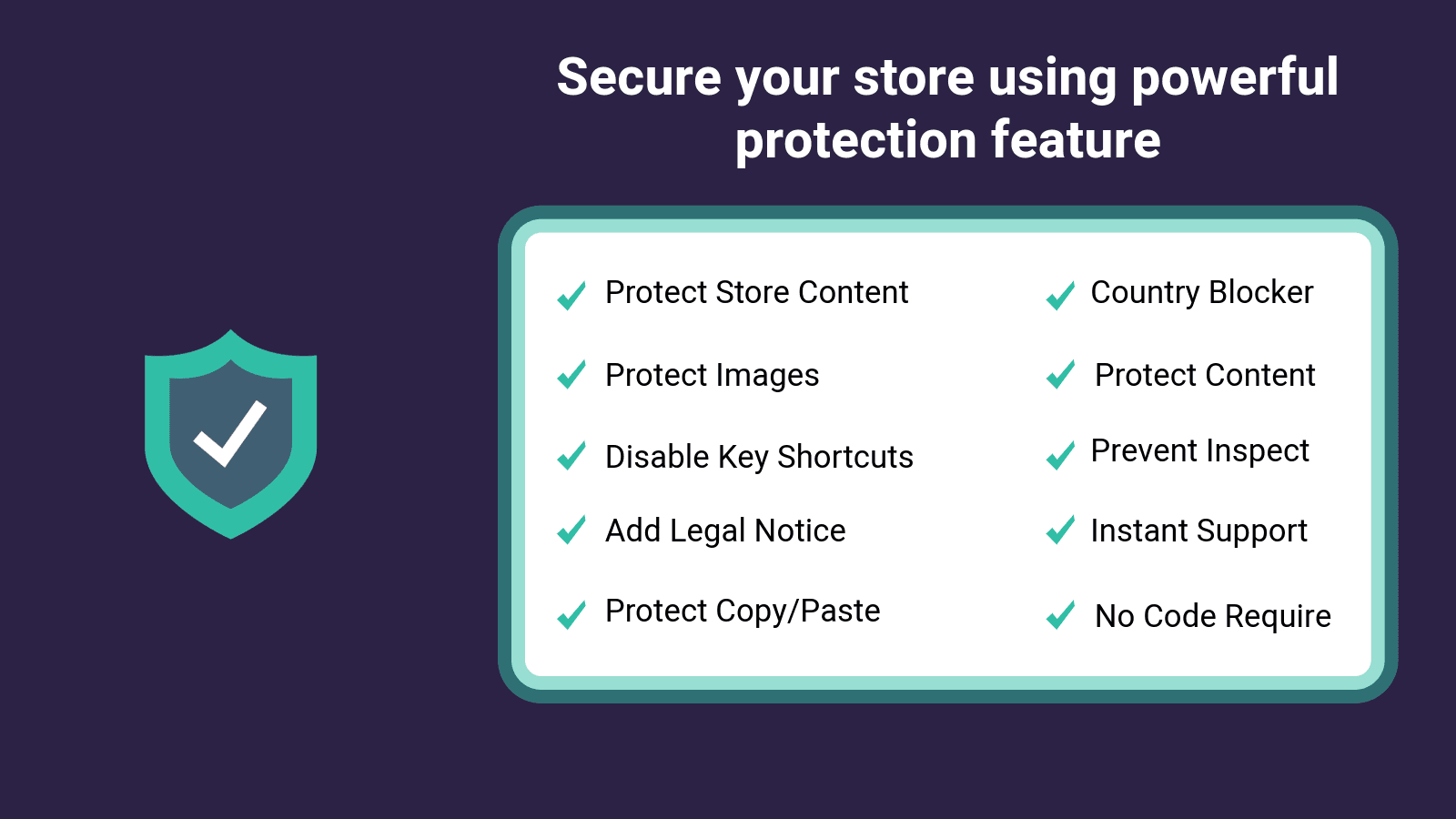 Store Protection & Spy Blocker screenshot 1