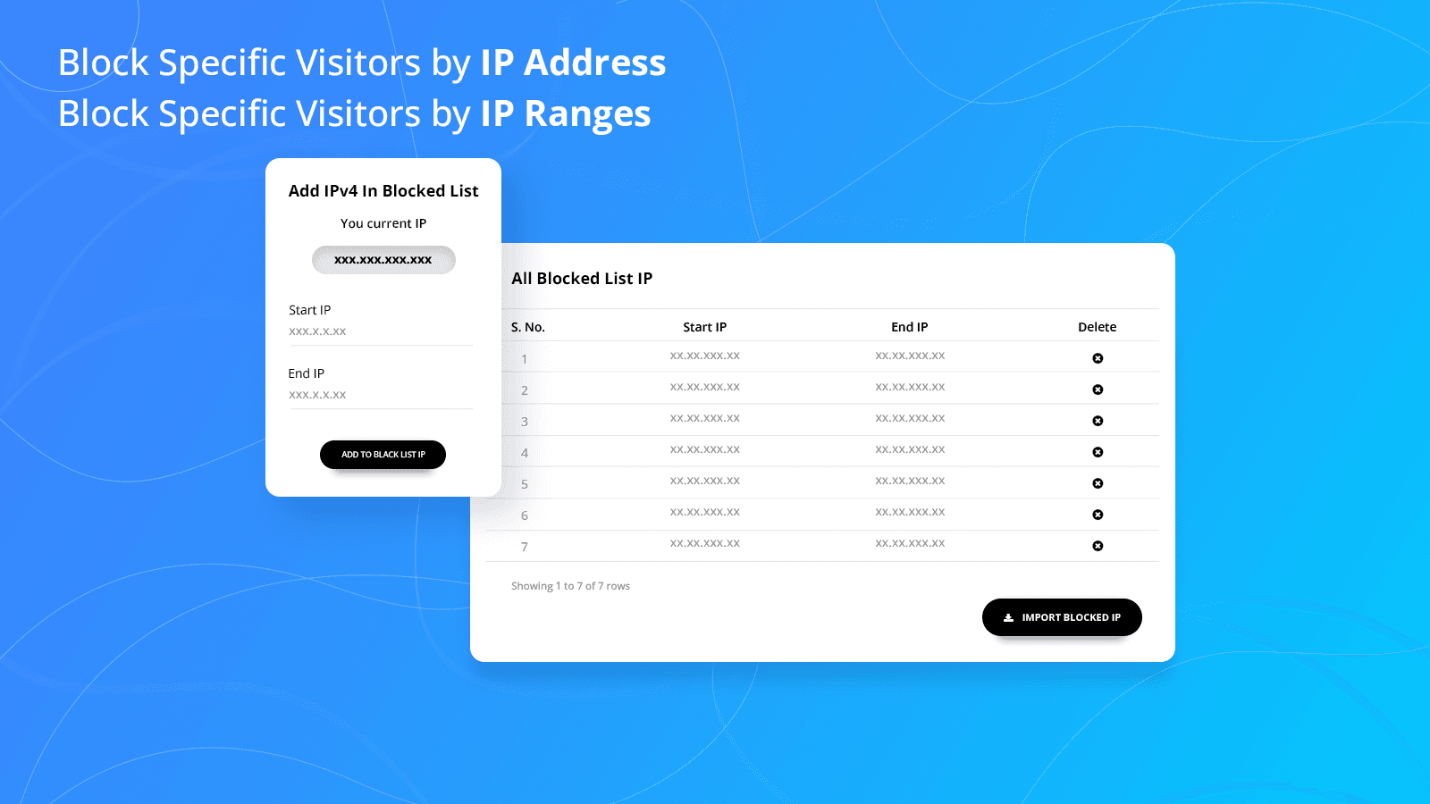 BlockX Country Blocker screenshot 2