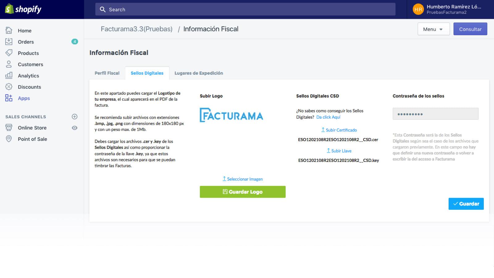 Facturama screenshot 2