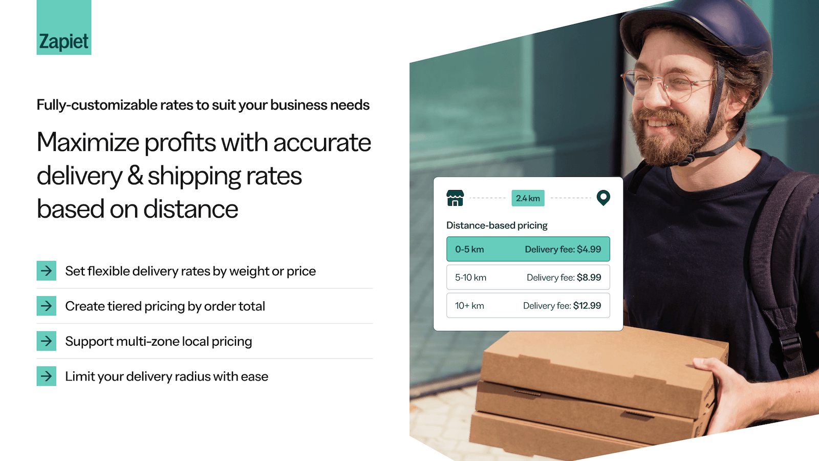 Zapiet ‑ Rates by Distance screenshot 1