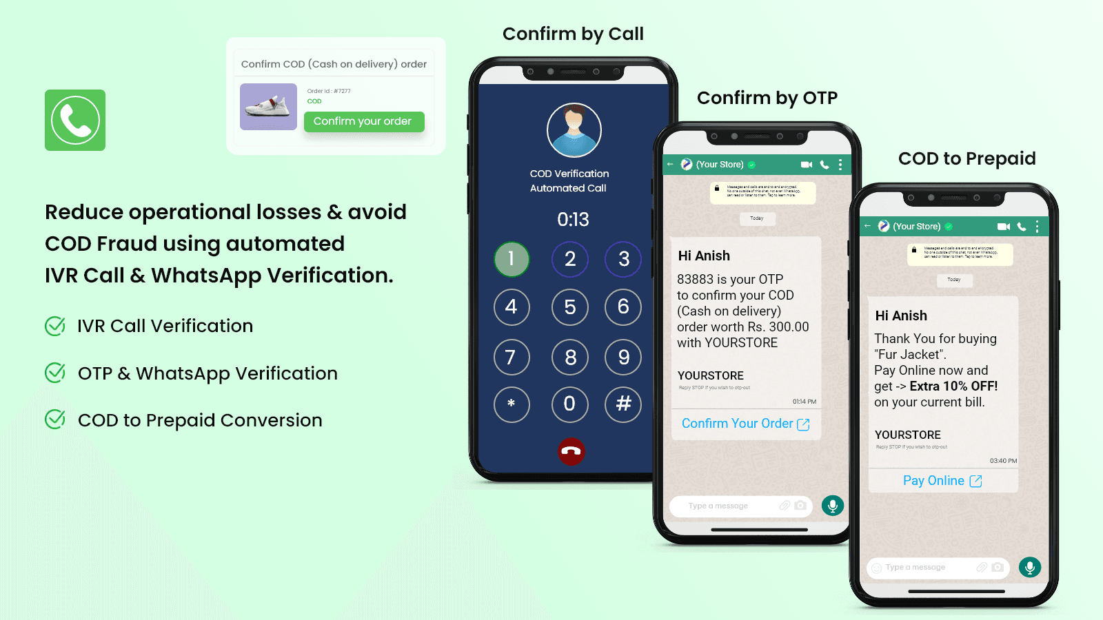 Verify COD | COD to Prepaid screenshot 1