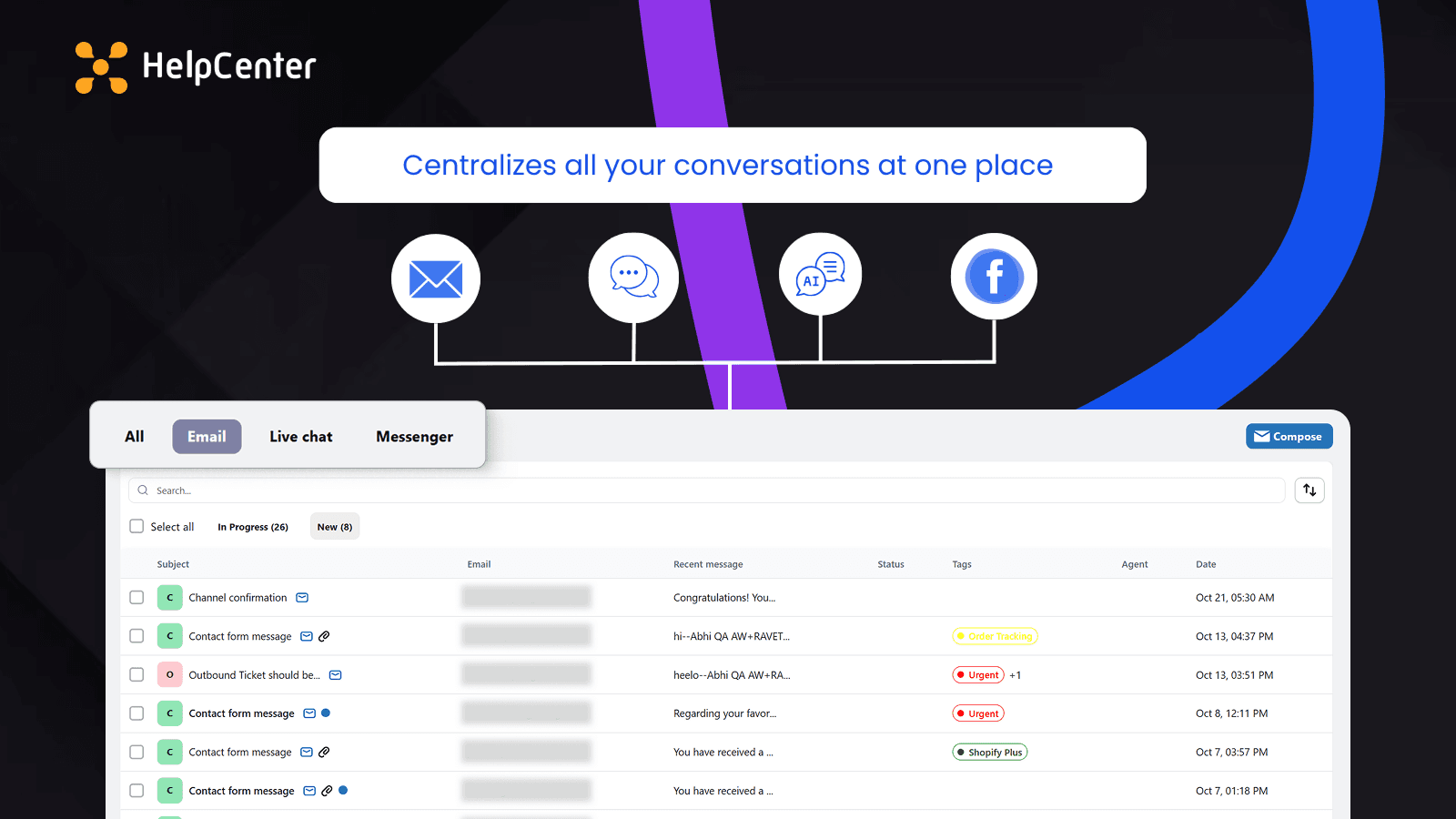 SB: Helpdesk Ticketing & FAQs screenshot 1