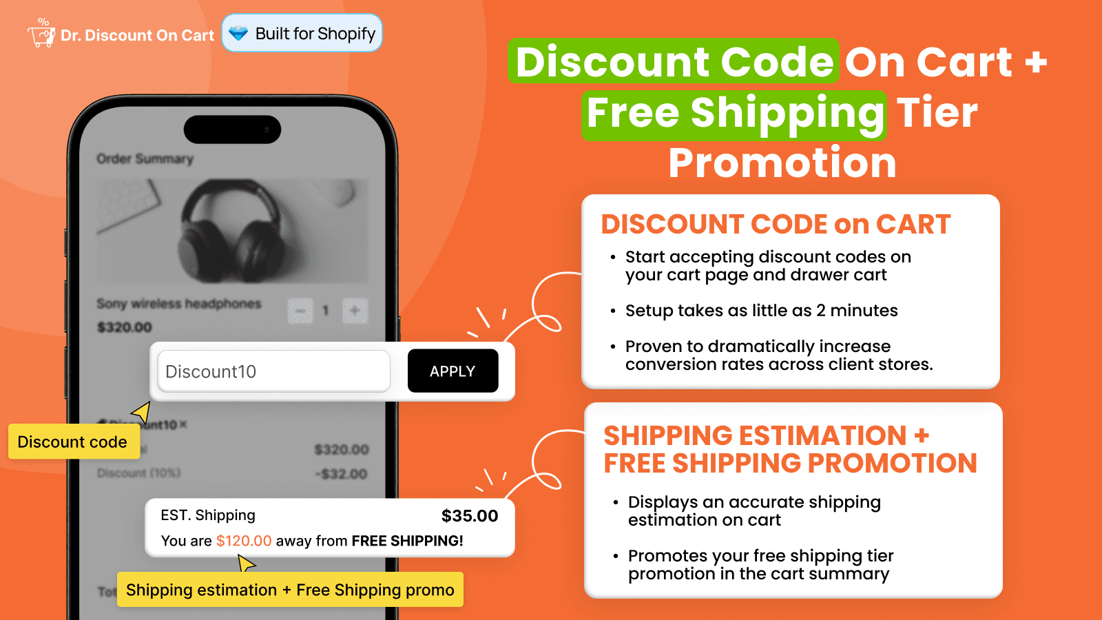 Dr Stacked Discounts on Cart screenshot 2