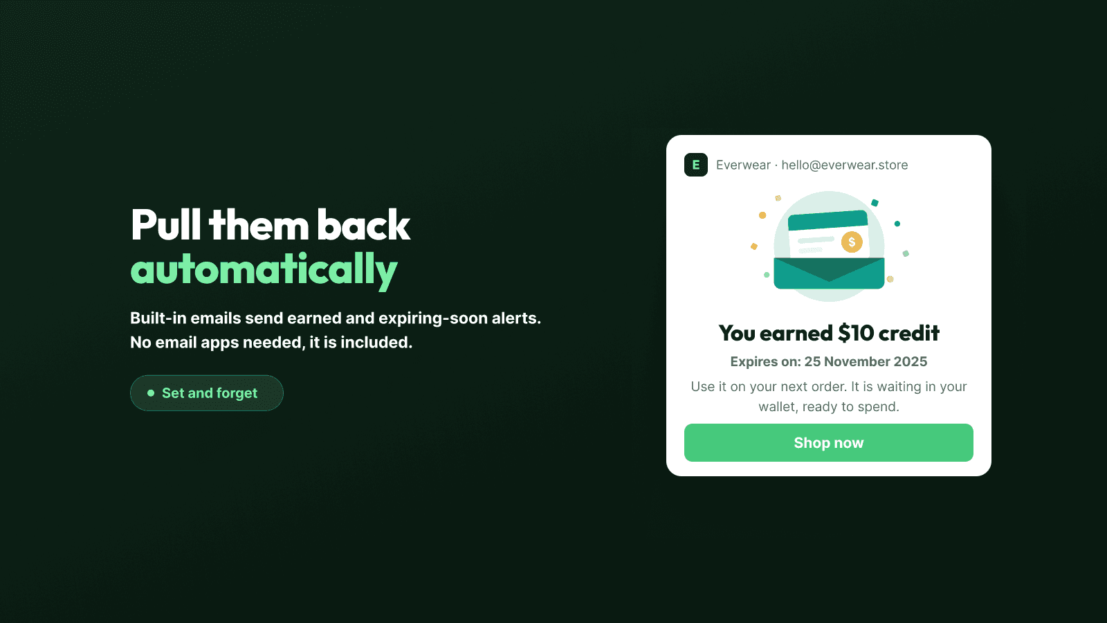 Store Credit Redeemly Rewards screenshot 2