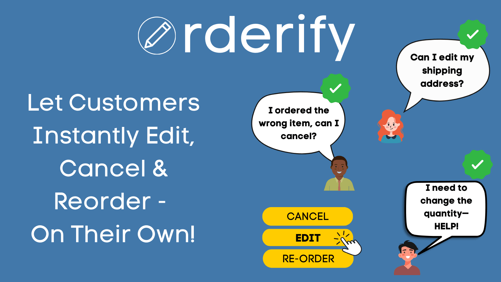 Orderify ‑ Order Edit Cancel screenshot 1