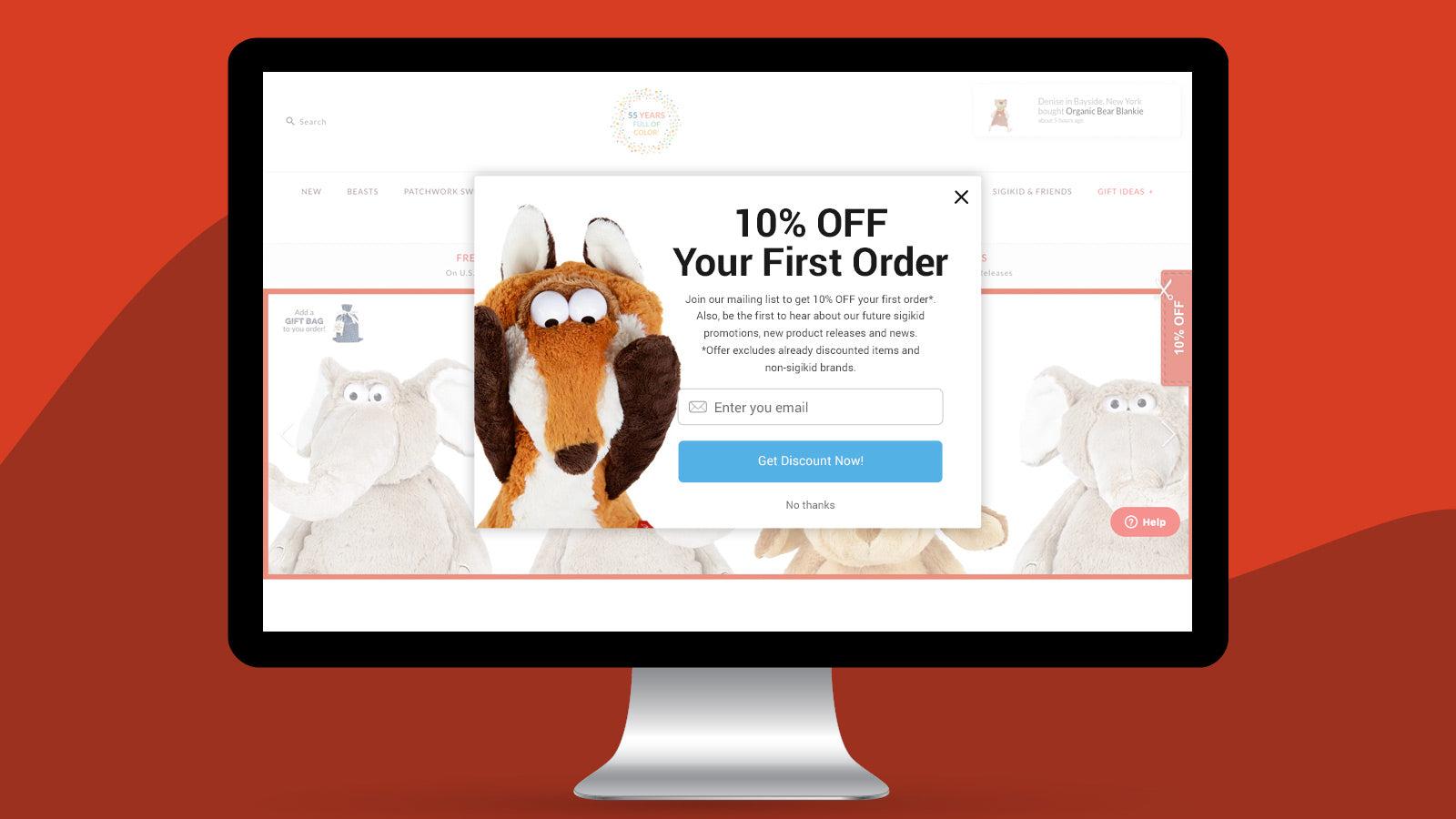 Email popup, Sale pop up by ST screenshot 2