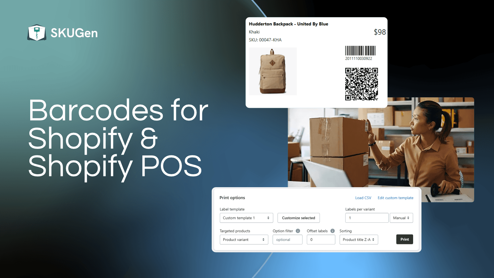 SKUGen SKU & Barcode Generator screenshot 1